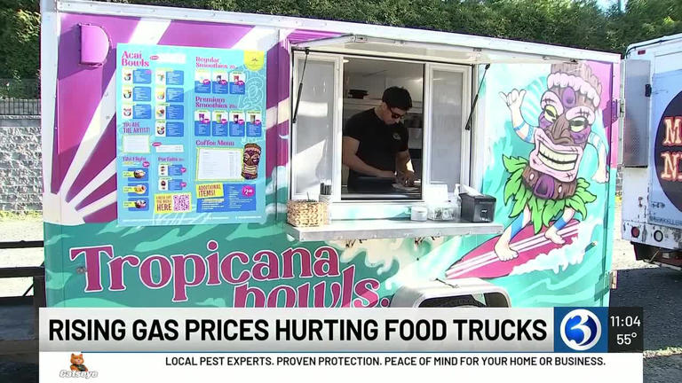 Rising gas prices cut into food truck profits