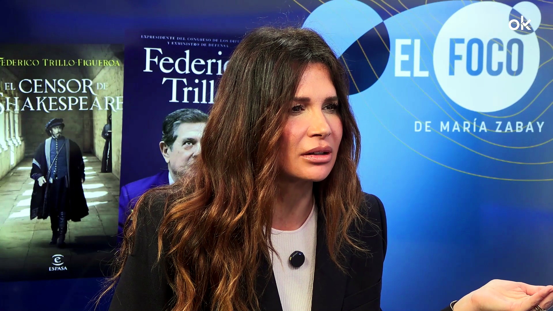 El foco de María Zabay con Federico Trillo