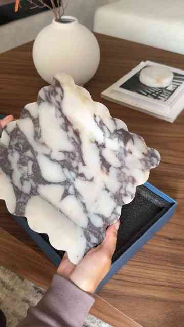 Stunning marble decor piece for any space