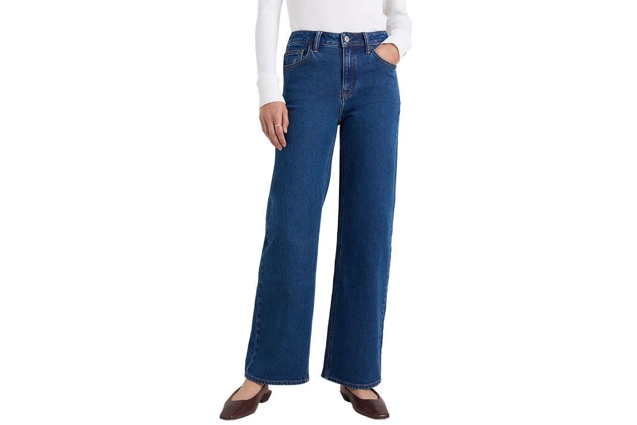 Bella Stretch Relaxed Straight Jeans Obsidian Blue