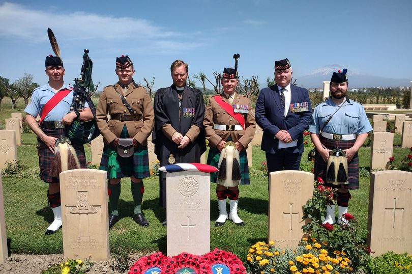 Unknown Lanarkshire soldier killed in Sicily during World War Two ...