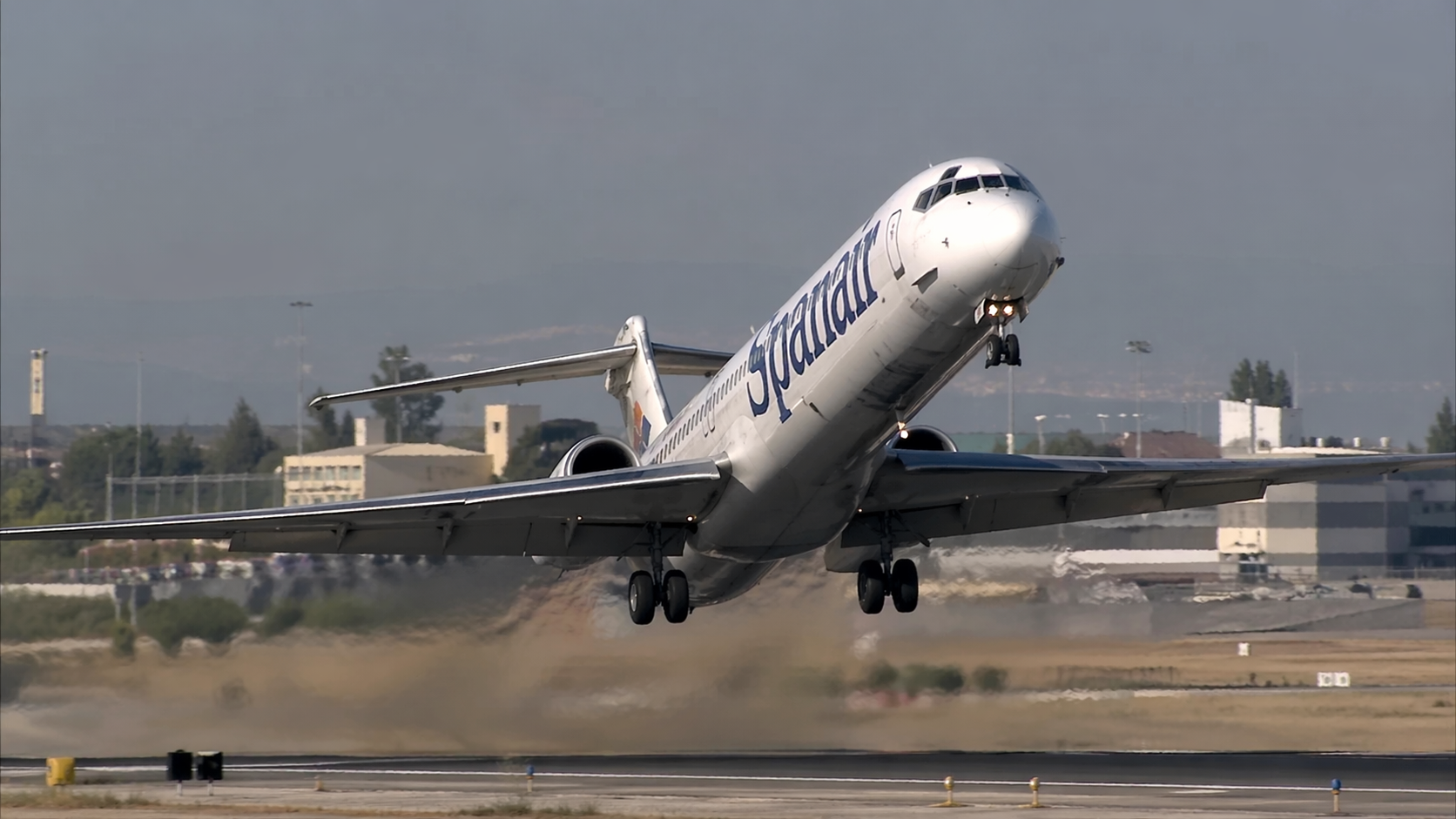 Spanair 5022 lifted off in Madrid and crashed almost immediately
