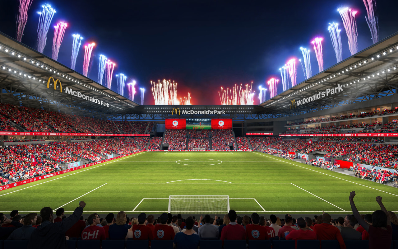 McDonald's, recommitting to Chicago, strikes soccer stadium naming deal
