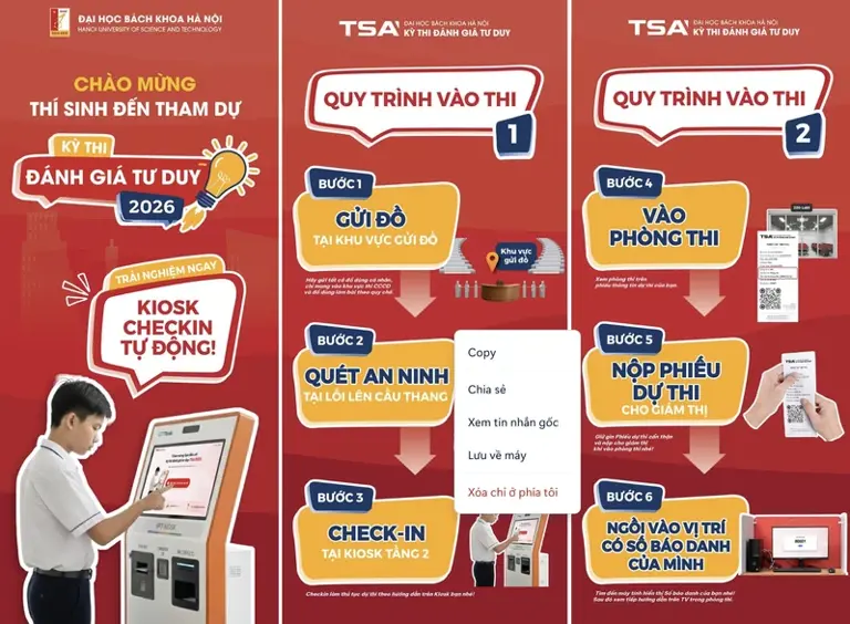ĐH Bách khoa Hà Nội lần đầu mở điểm thi đánh giá năng lực tại khu vực ...