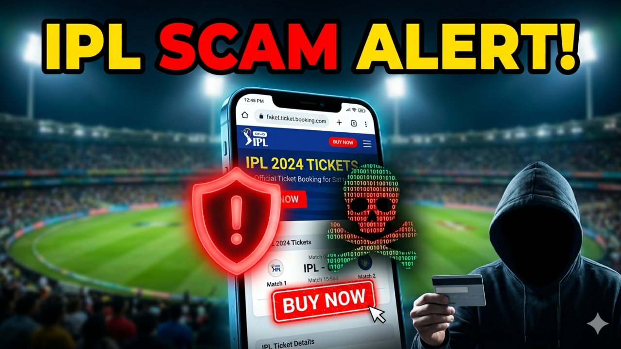 Free IPL tickets? One click can empty your bank account - Over 600 fake ...