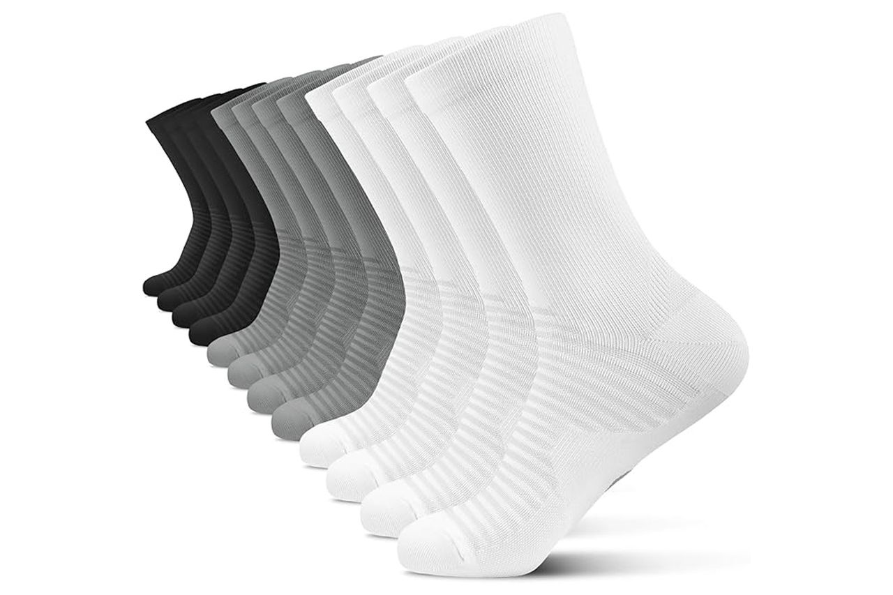 PAPLUS Athletic Crew Compression Socks