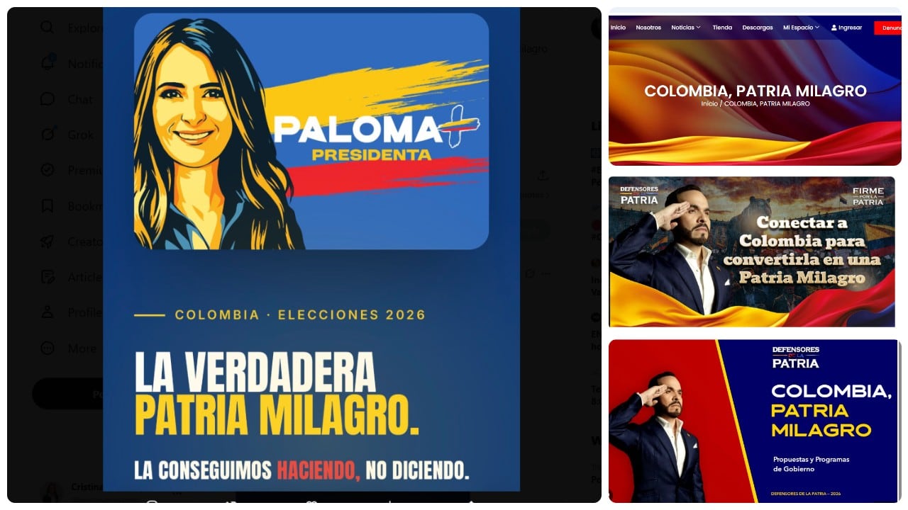 Polémica: aparece página sobre Paloma Valencia con el eslogan de la ...