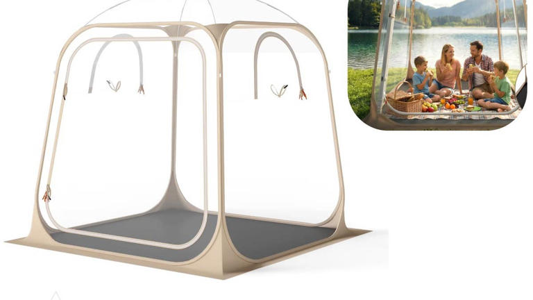 Walmart’s $96 bubble pop-up tent has clear panoramic views & is 