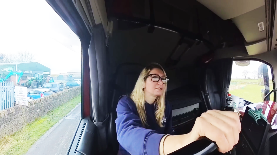An unusual overnight offer for an HGV driver