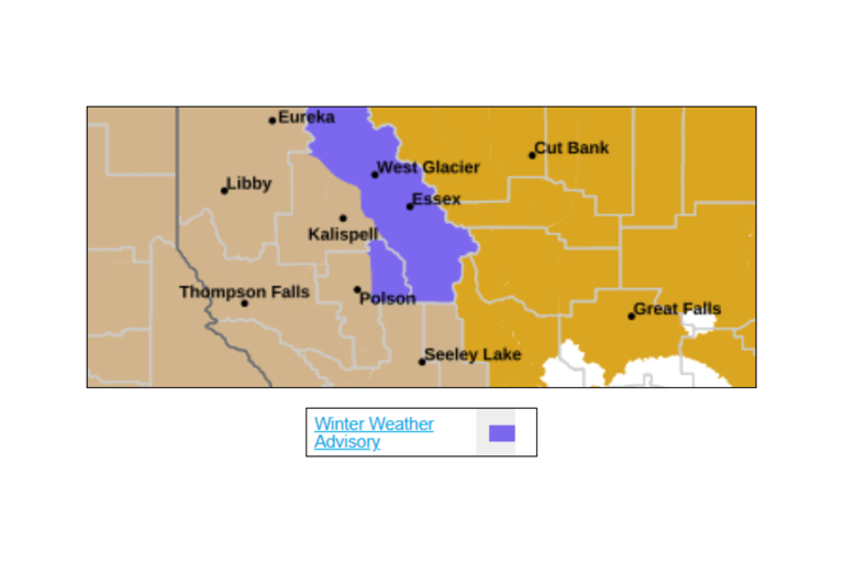 Heavy snow warning as 6 inches to hit Montana: 
