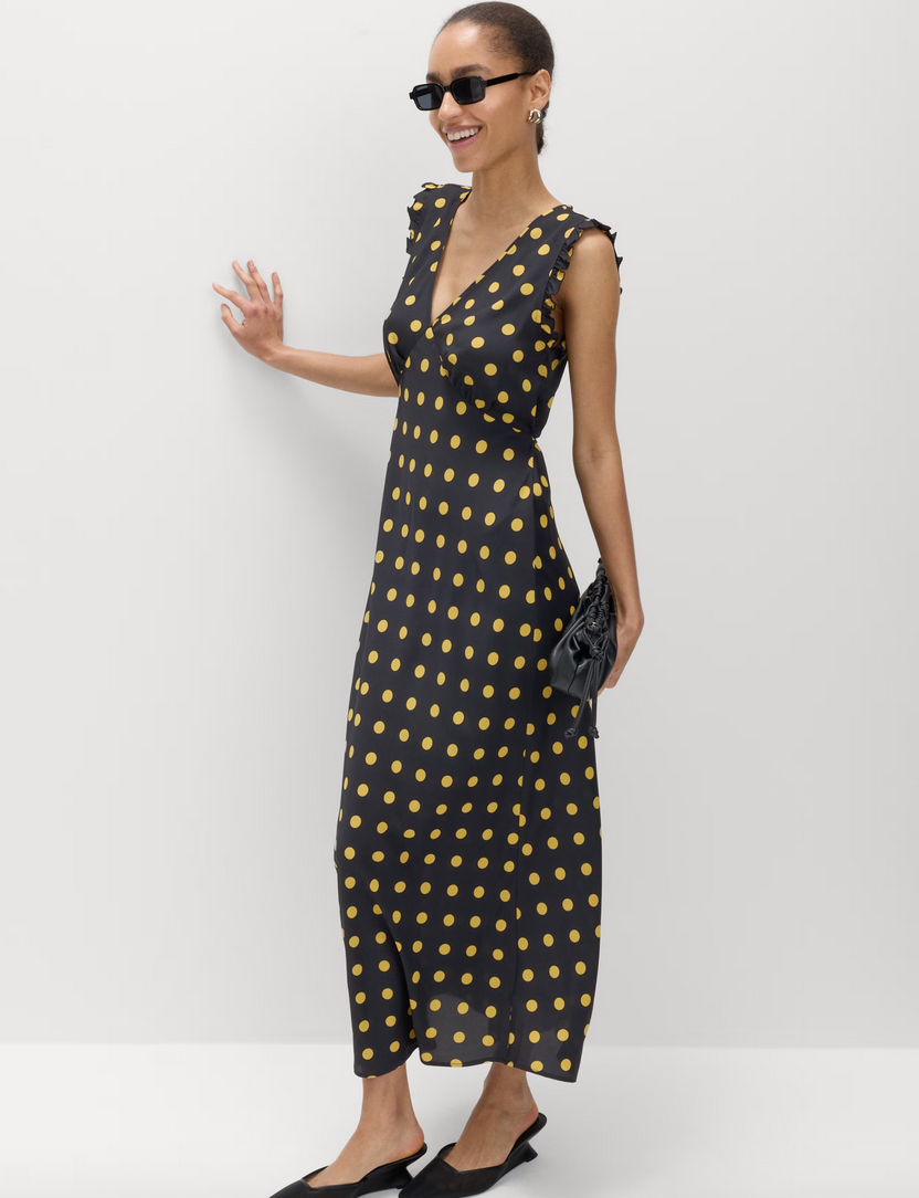 M&S's bestselling 30 dress now comes in a chic yellow polka dot print