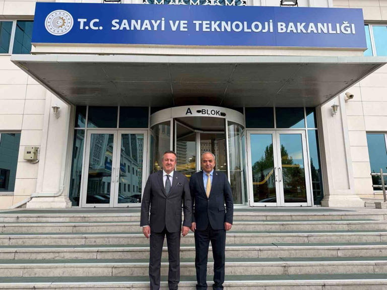 Denizli OSB’den Ankara’da stratejik temaslar