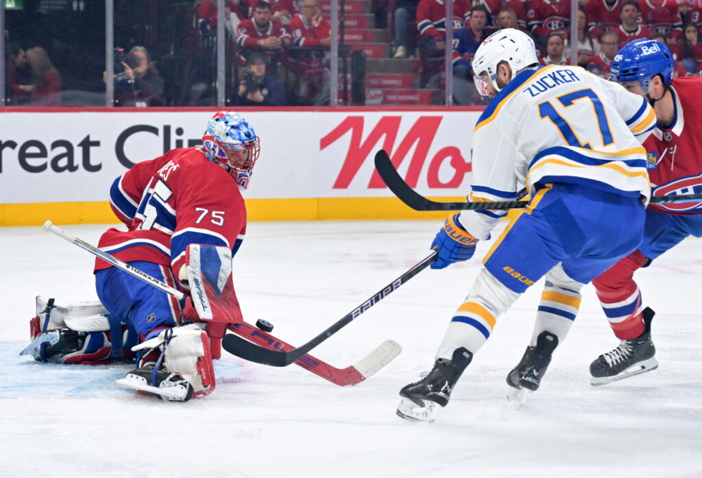 Buffalo Sabres goal vs. Montreal Canadiens overturned on goaltender ...