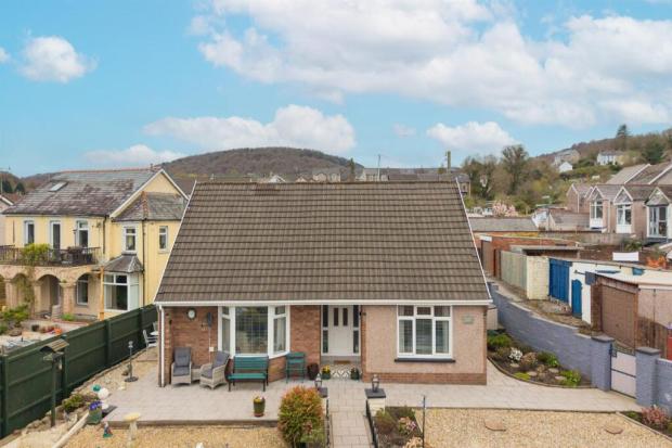 See inside 'well presented' bungalow for sale in Pontypool for £310,000