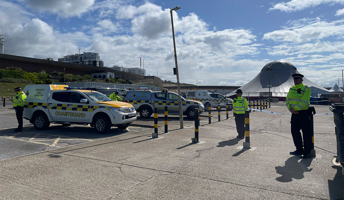 Bodies of three women recovered from the sea in Brighton