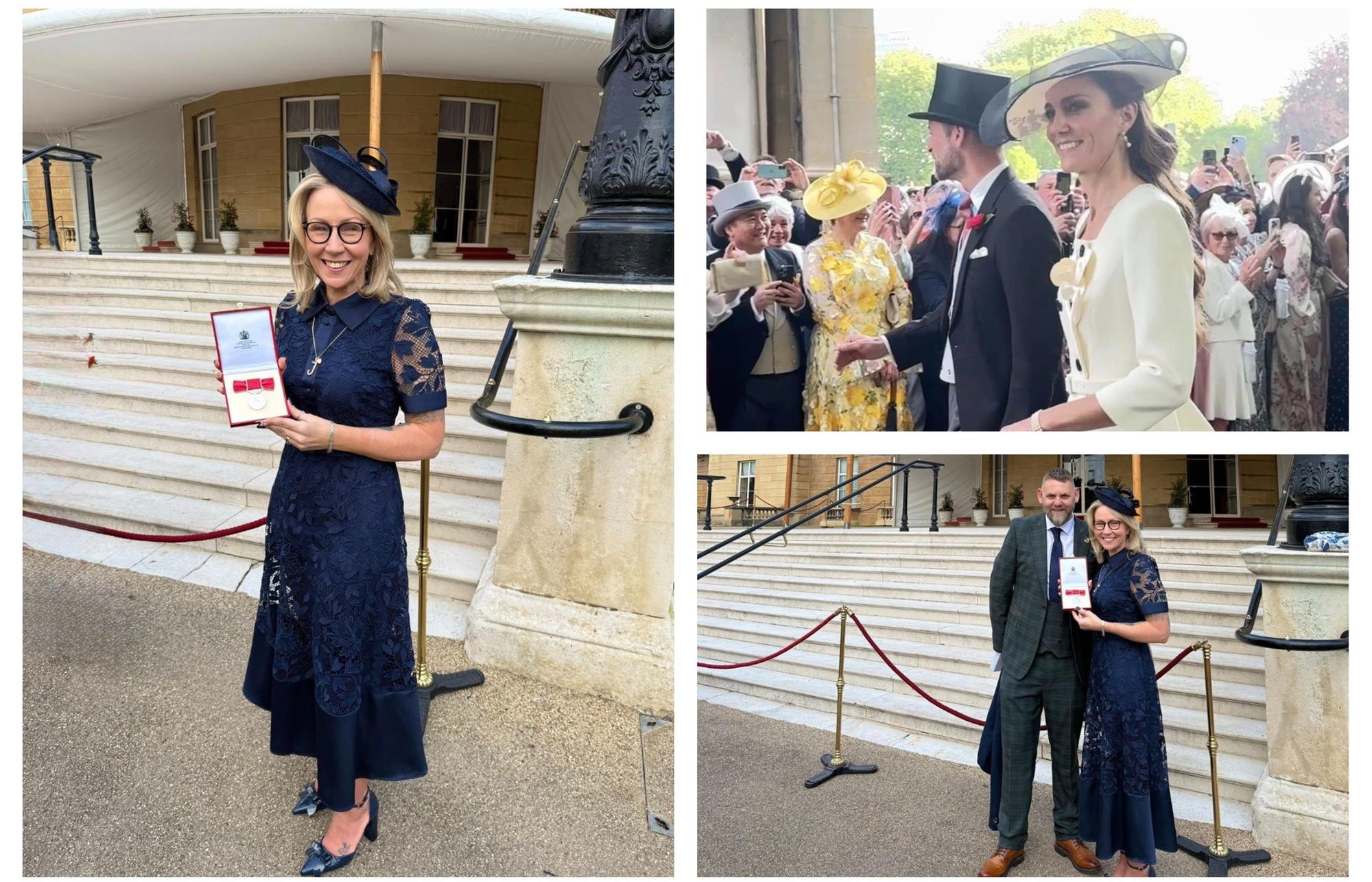 Royal Garden Party honour for rugby charity champions