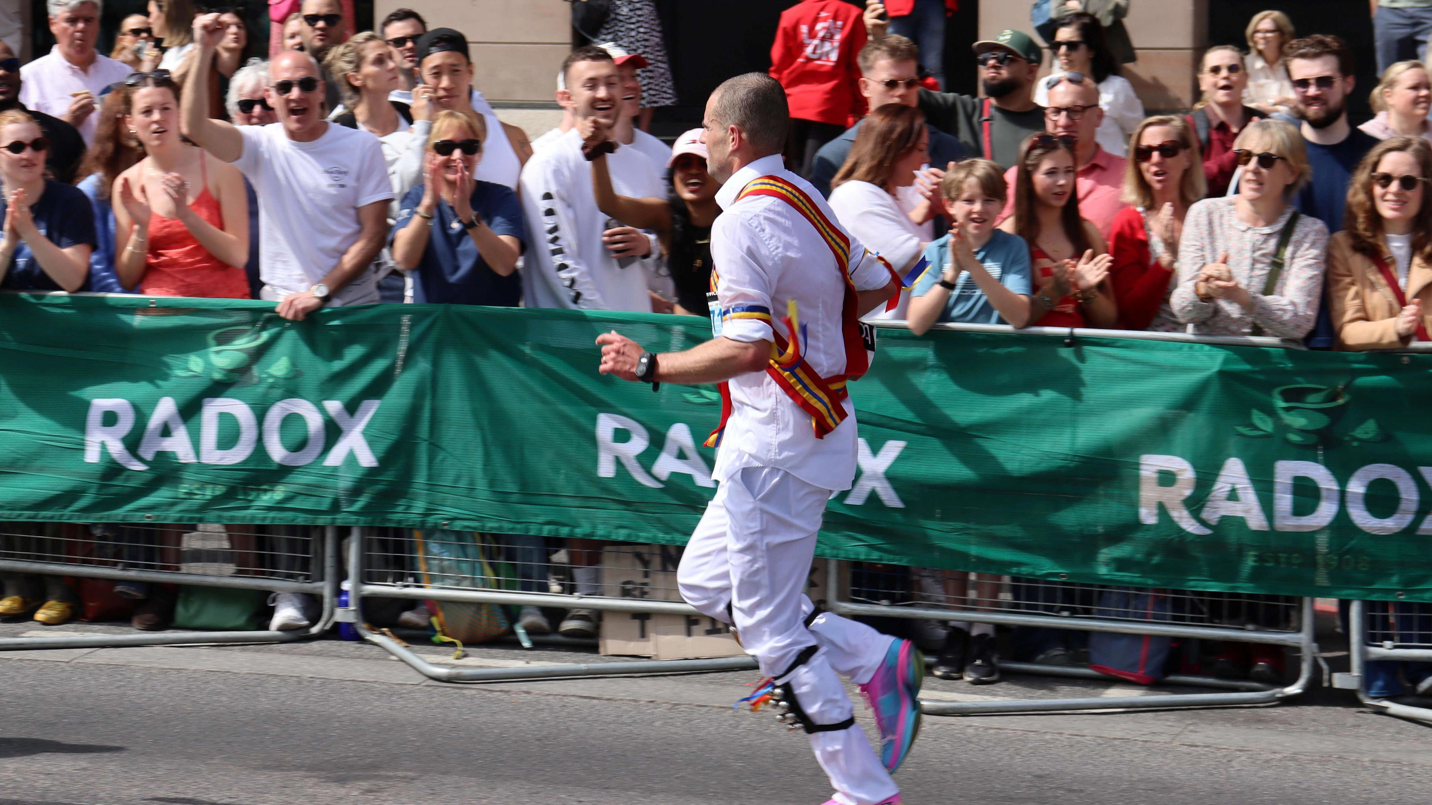 Morris dancing dad wins marathon world record