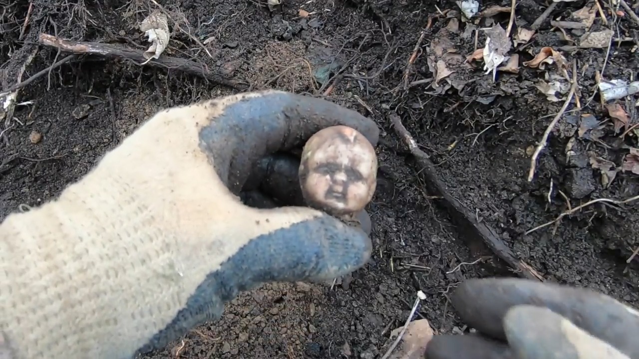 He found a doll head by the well - this burned homesite looked straight ...