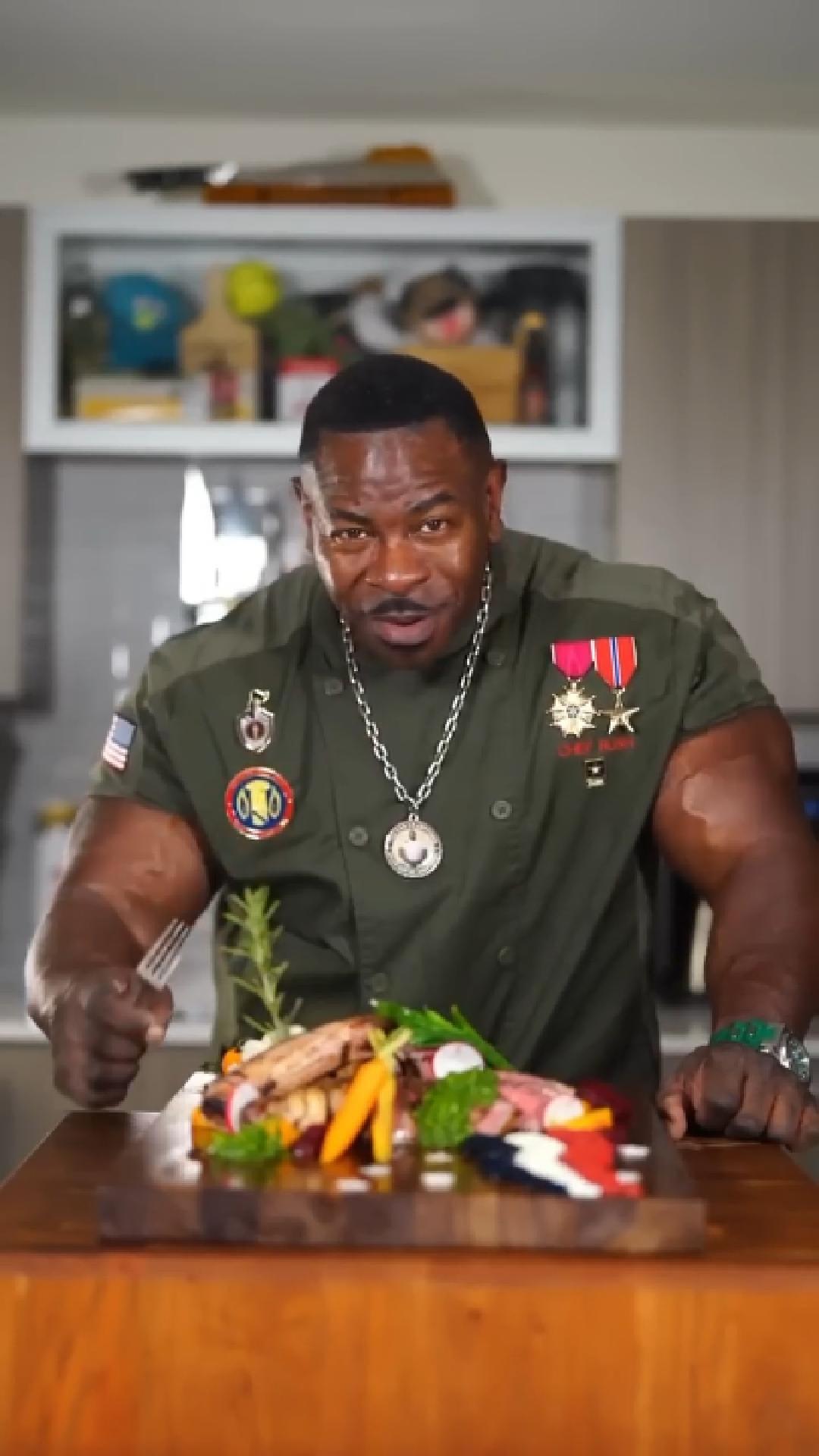 Chef Rush cooks a presidential steak dinner!