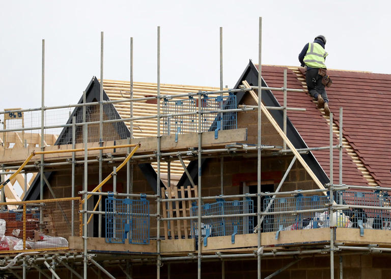 Vistry cautions over steep fall in half-year profits