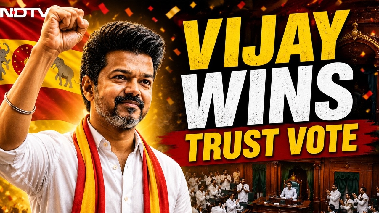Tamil Nadu Chief Minister Vijay wins trust vote, DMK abstains, AIADMK split