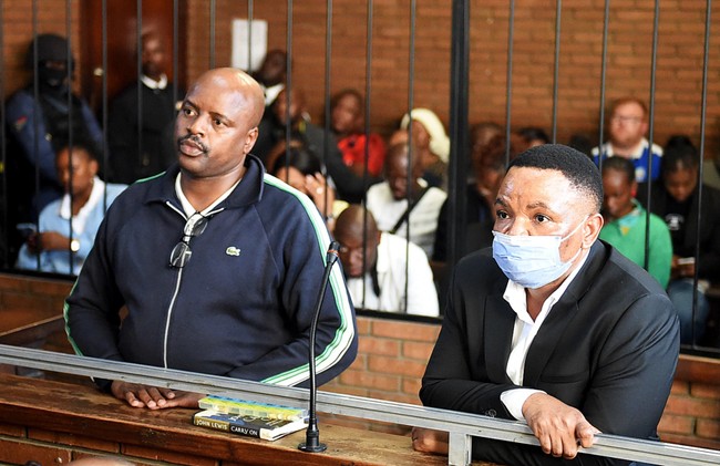 Suspended Ekurhuleni Metro Police Department deputy chief, Julius Mkhwanazi and Ekurhuleni City Manager Kagiso Lerutla, are back in court over fraud and corruption allegations.