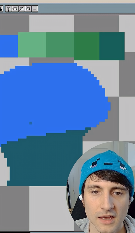 Beginner pixel art tutorial for creating simple designs