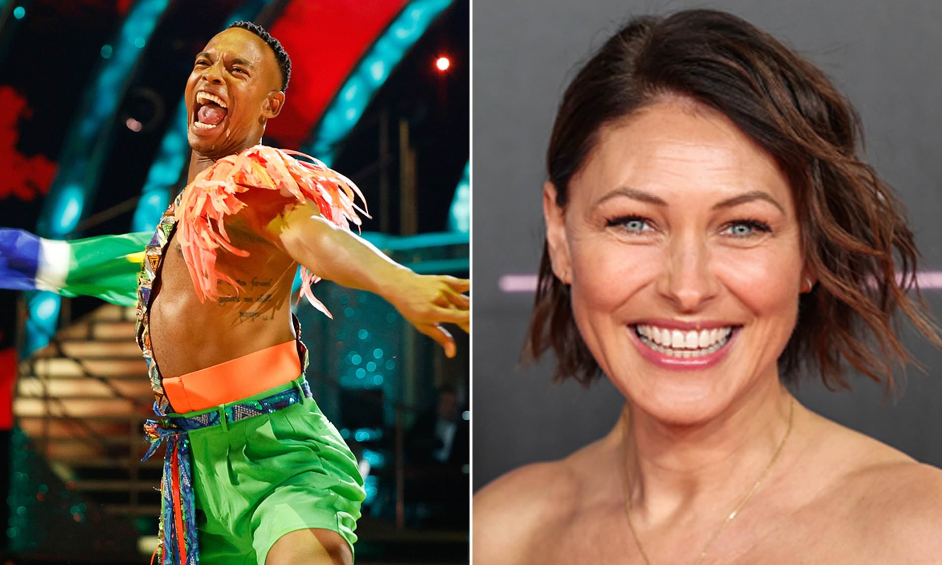 Strictly pro Johannes Radebe is set to join Emma Willis as part of the ...