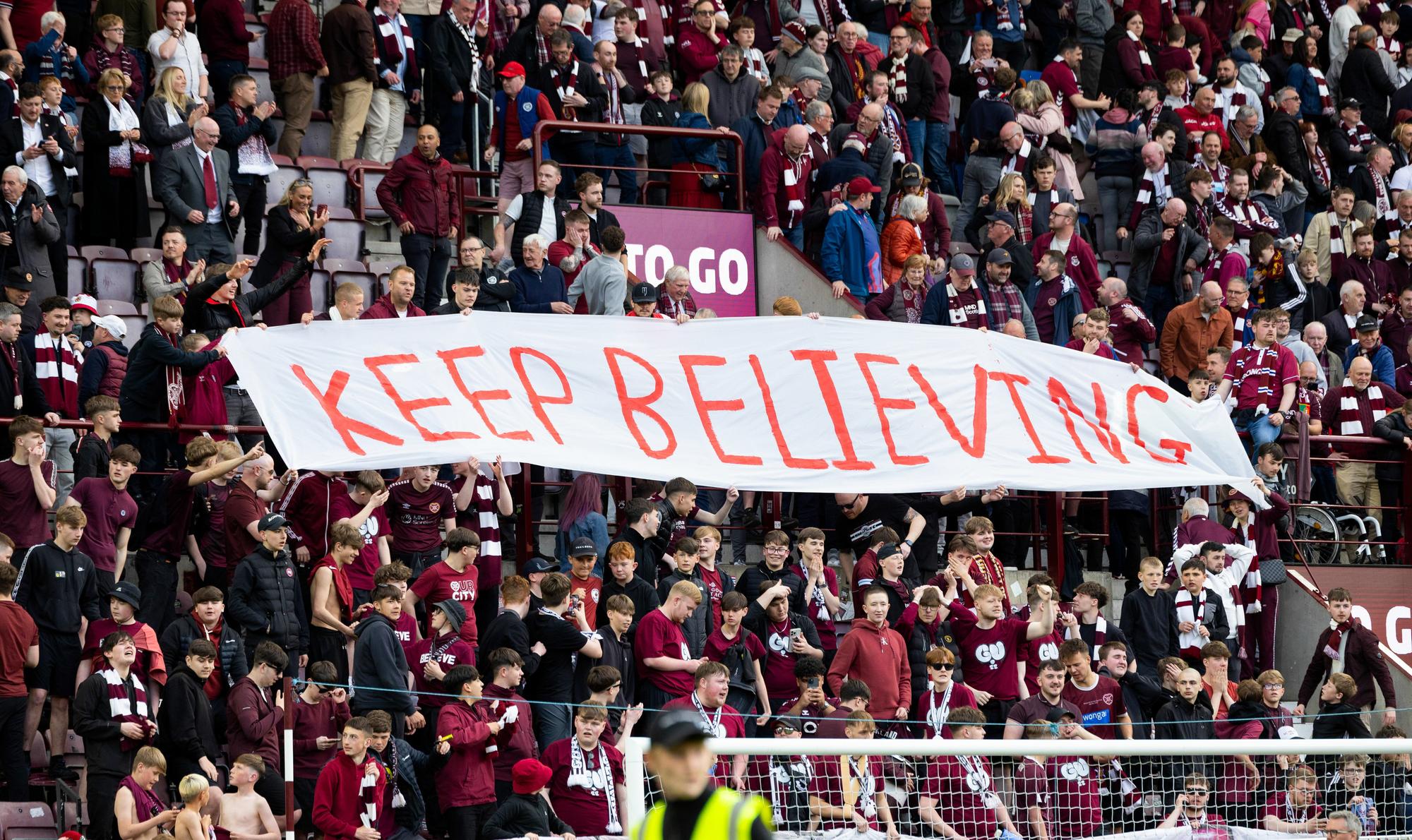 It’s been a long time but Hearts fans are still keeping the faith ...