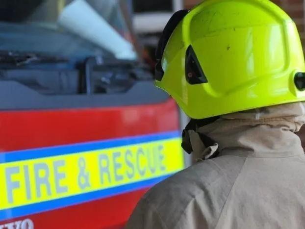 Landfill site closed after major fire tackled by over 40 firefighters