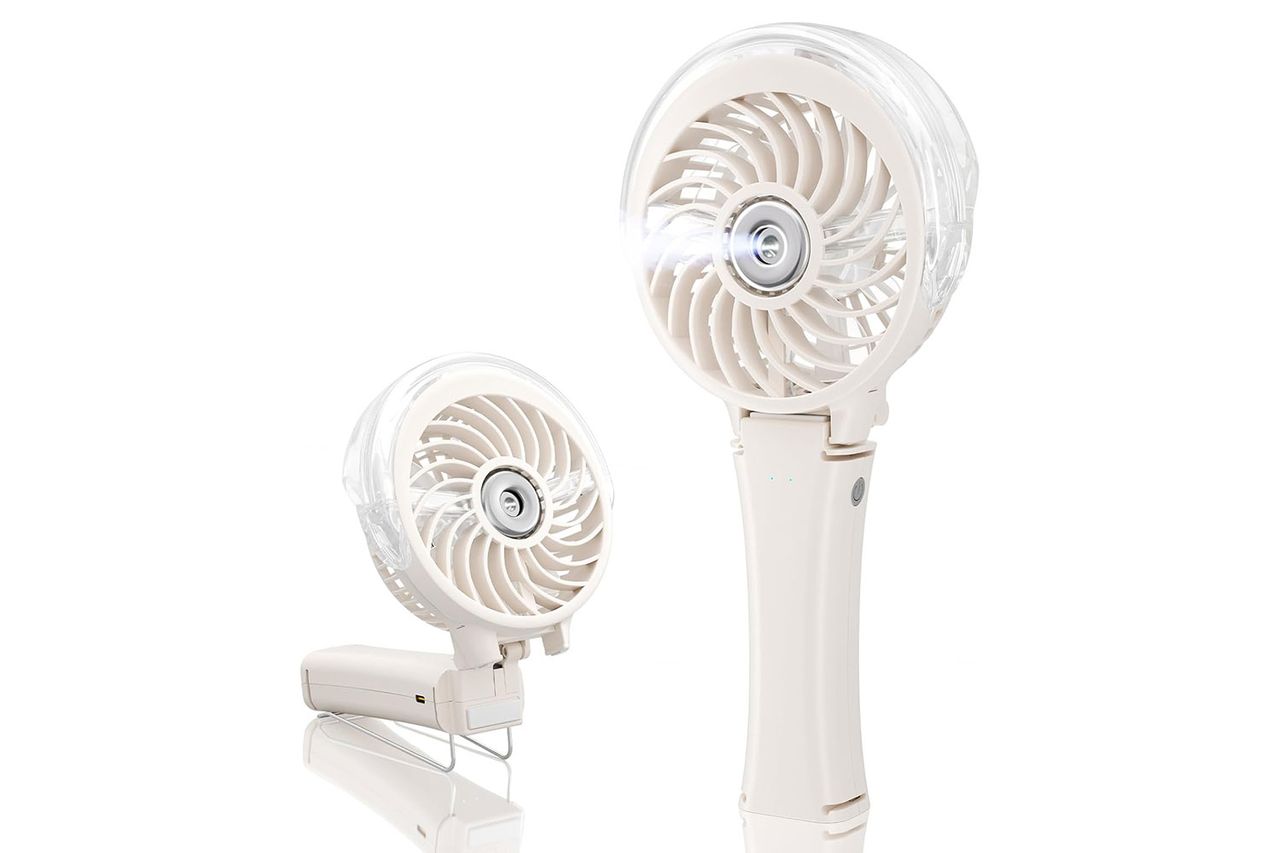 HandFan Upgraded Portable Handheld Misting Fan