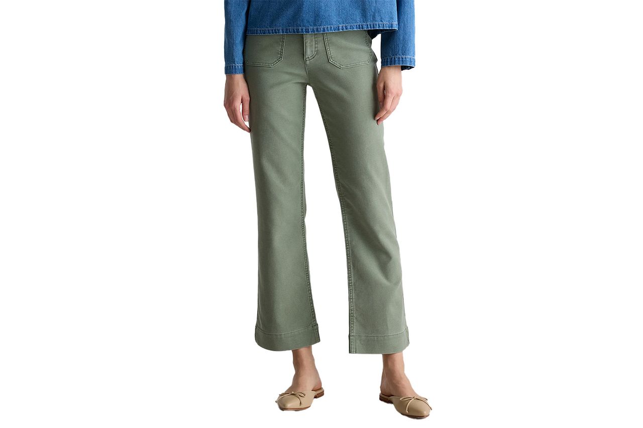 French Terry Wide Leg Pants