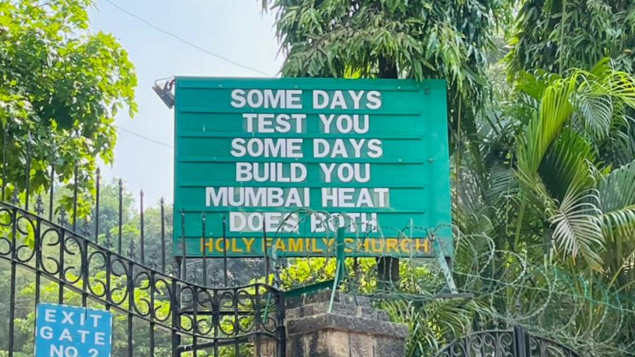 IN PHOTOS Why Andheris Holy Family Church signboard feels personal to ...