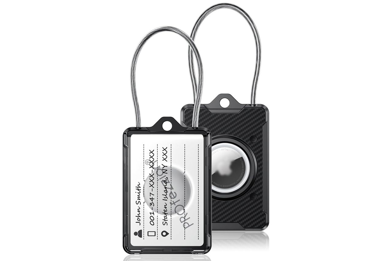 PROfezzion Luggage Tag AirTag Holder