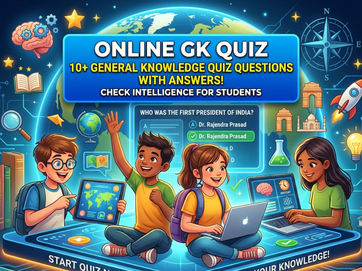 Online GK quiz: 10+ general knowledge quiz questions with answers to ...