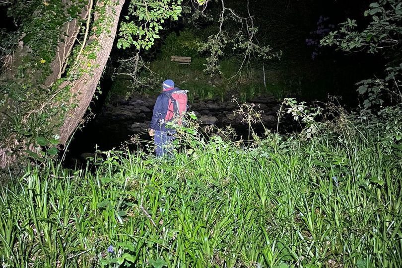 Fears over driver after car found crashed into Gwynedd river