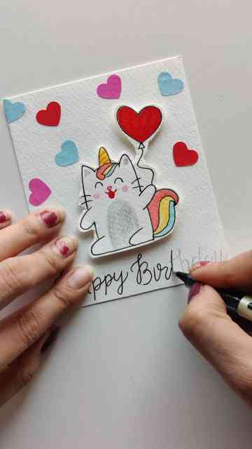 Cute Handmade Birthday Card Creations Youll Love DIY Craft Ideas