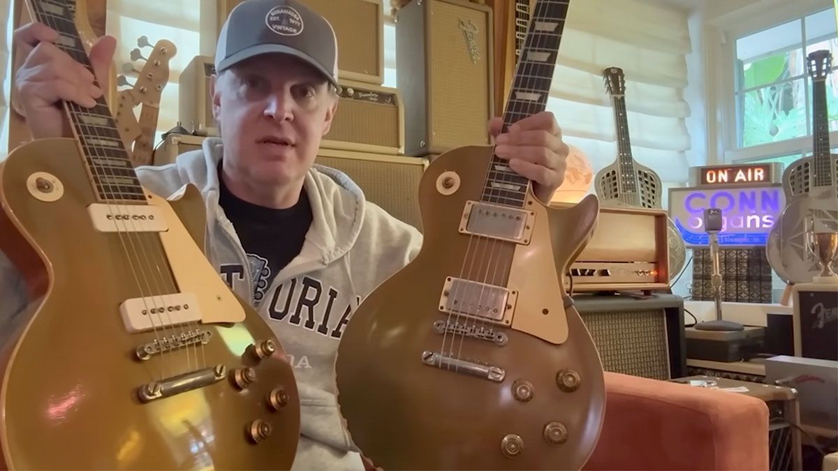 Joe Bonamassa breaks down the differences between P-90s and PAF humbuckers