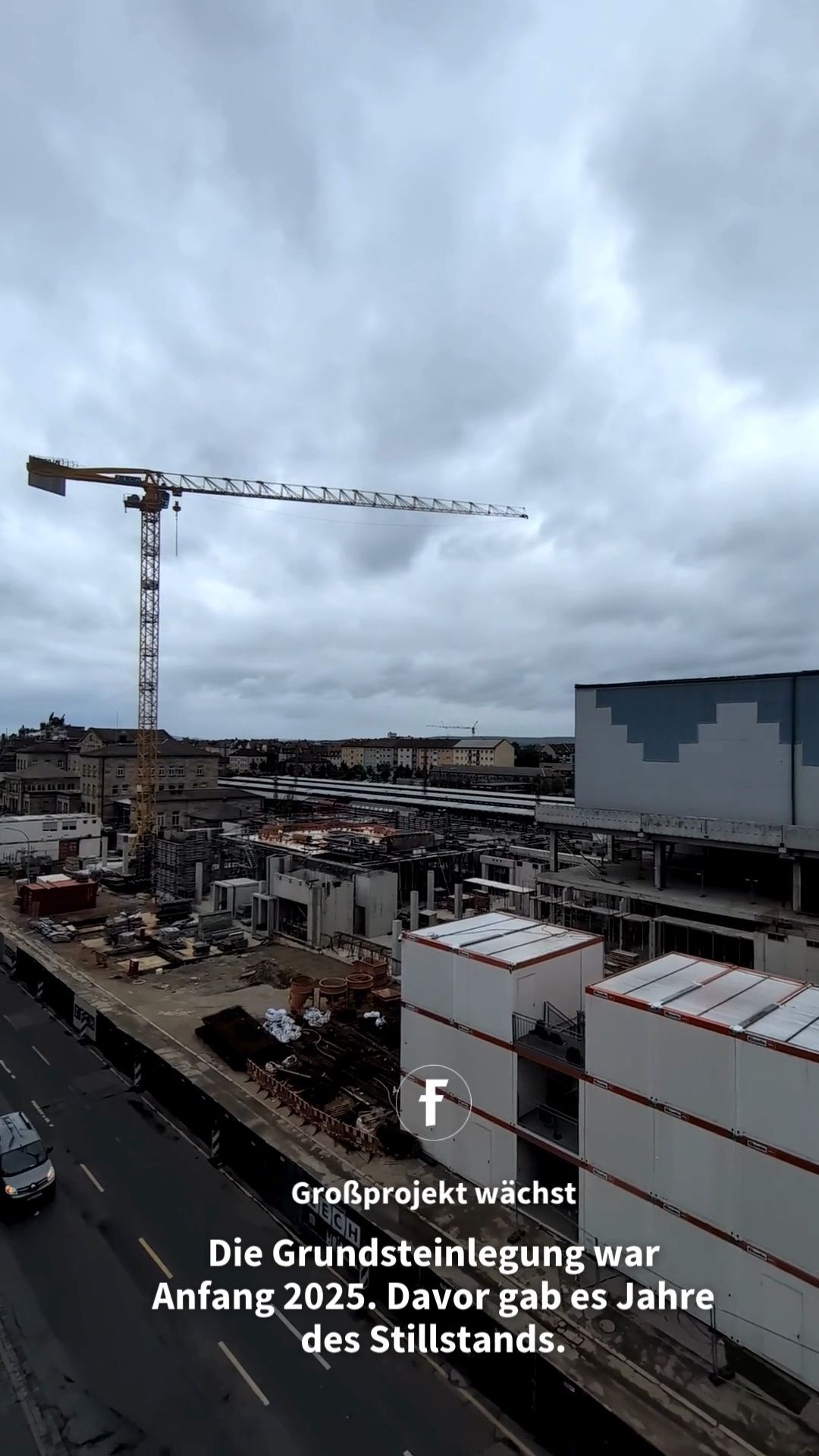 Das neue Atrium: So geht es auf der Großbaustelle in Bamberg voran