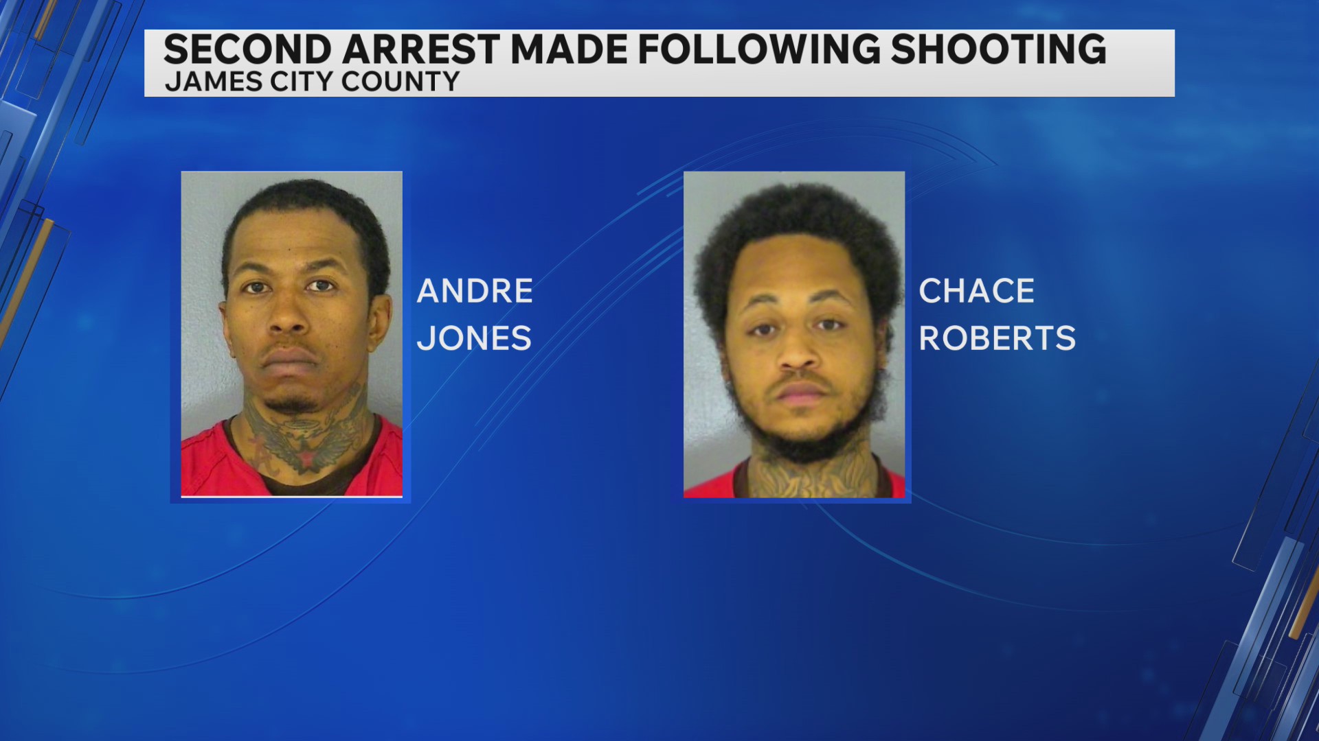 Second suspect arrested following shooting on Sterling Court in JCC