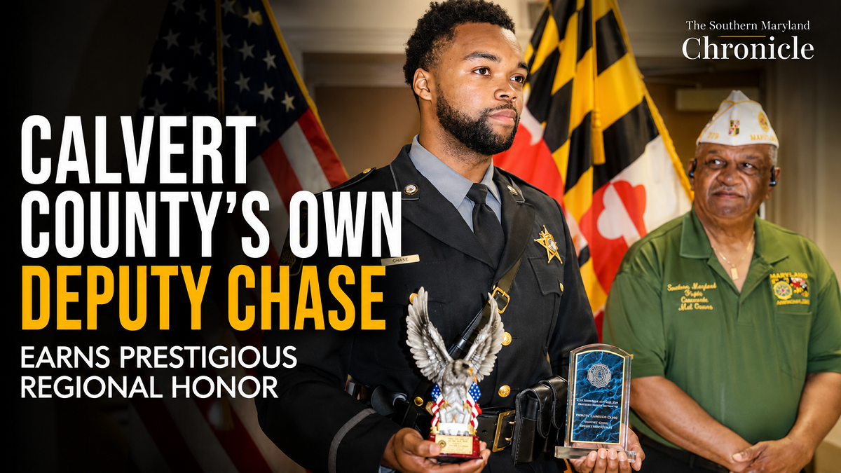 Deputy Chase earns Southern Maryland law enforcement honor