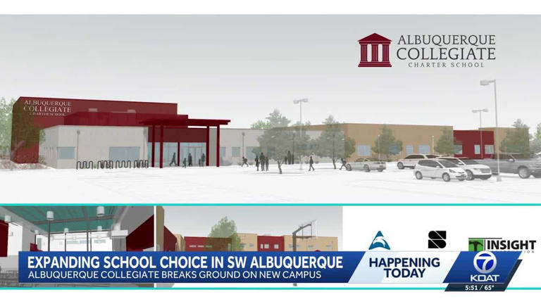 Charter school breaks ground on new campus in southwest Albuquerque