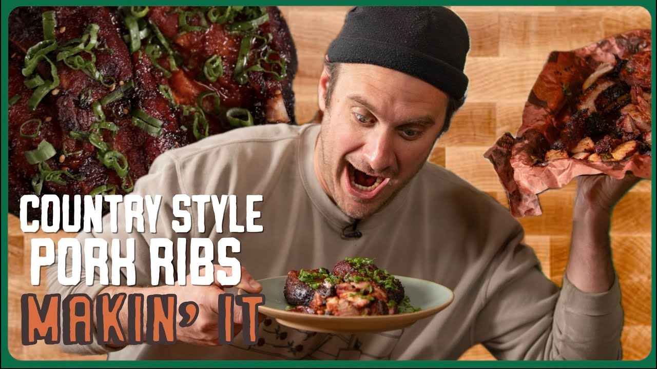 Smoke tender pork ribs for a classic backyard barbecue