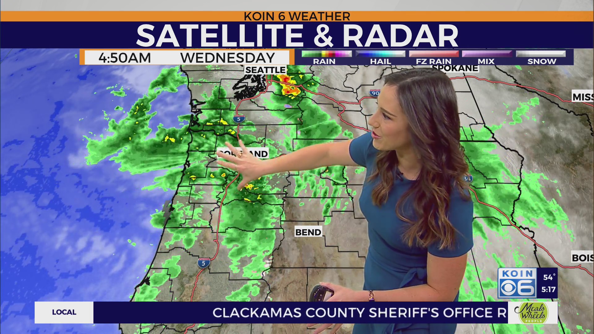 Cool & showery days return to Portland into the weekend