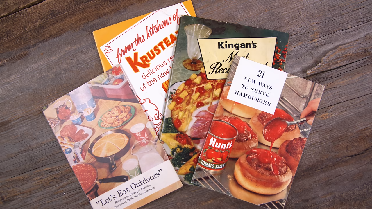 These vintage cookbooks hold incredible food history