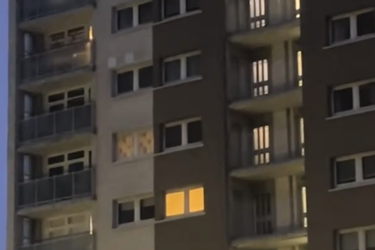 Keep the noise down! Glasgow tower block goes viral as booming Alexa ...