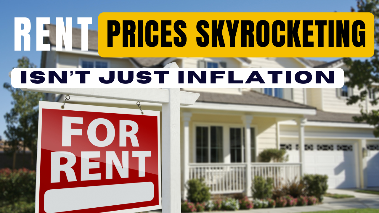 Rent isn’t rising just because of inflation