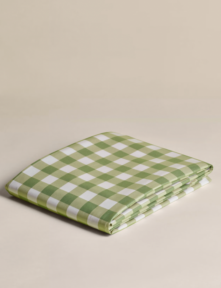 Only £20! M&S's sage green tablecloth is easy to clean and on-trend ...