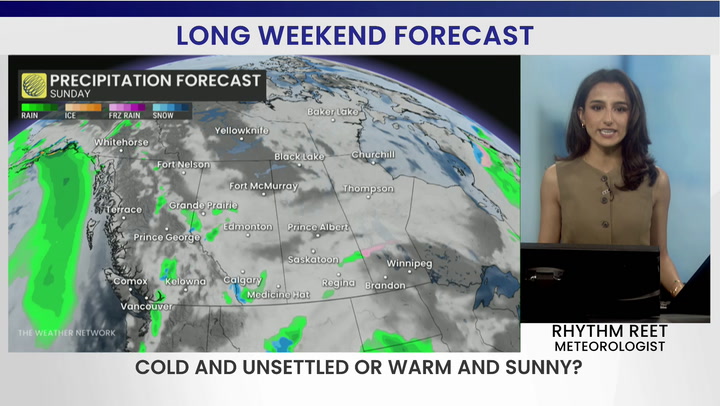 May long weekend forecast