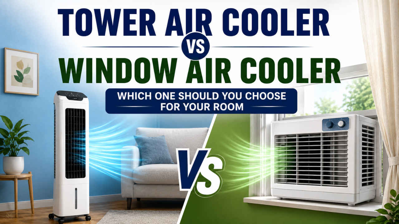 Tower air cooler vs window air cooler: Which one should you choose for ...